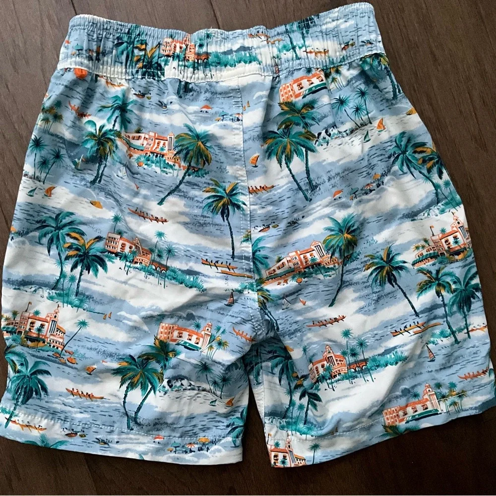CrewCuts Sz 10 Boys Swim Trunks Swim Shorts JCrew J.Crew Swimsuit EUC